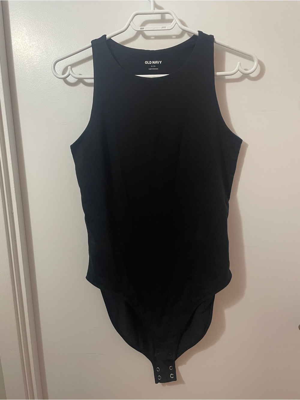 3/$20 High Neck Black Bodysuit